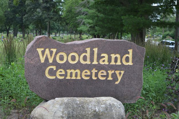 Cemetery Sign