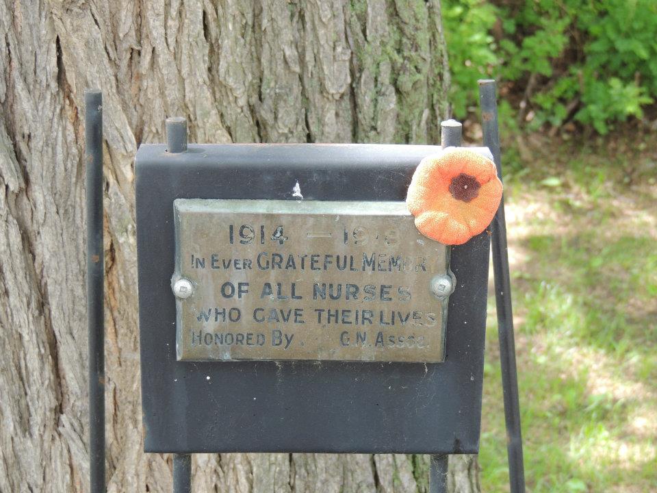 Memorial Plaque for Nurses