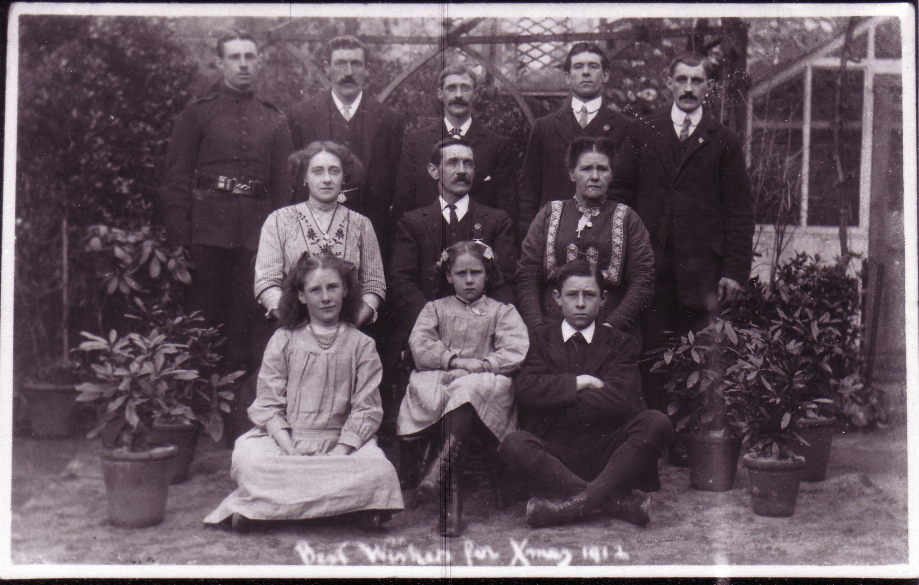 George Walter Brown and Family 1912