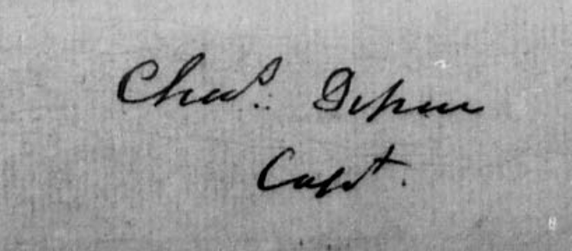 Charles Depew's signature