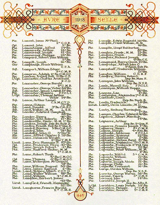 Book of Remembrance