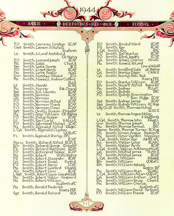 Book of Remembrance, Peace Tower, Ottawa