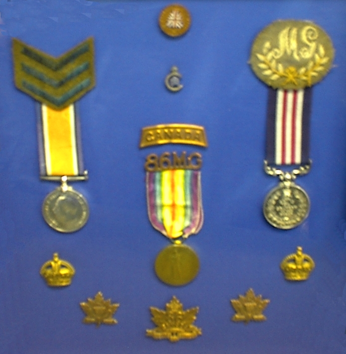 Roy Bradt's Medals