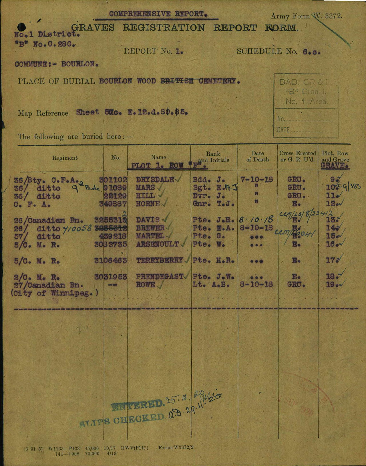 Grave Registration Form